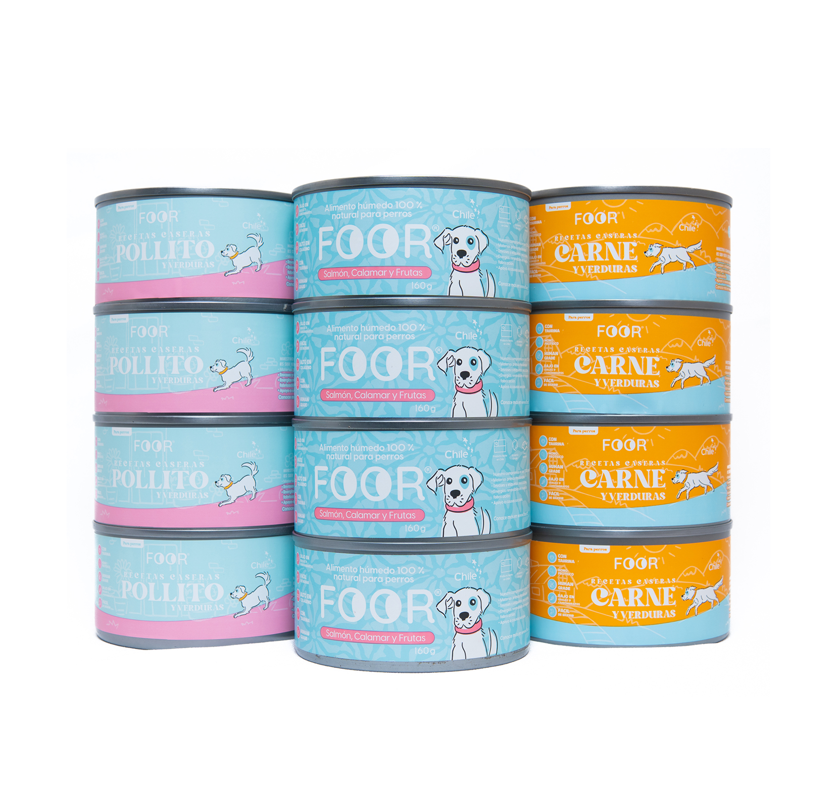 Pack mix 12 unidades para perros