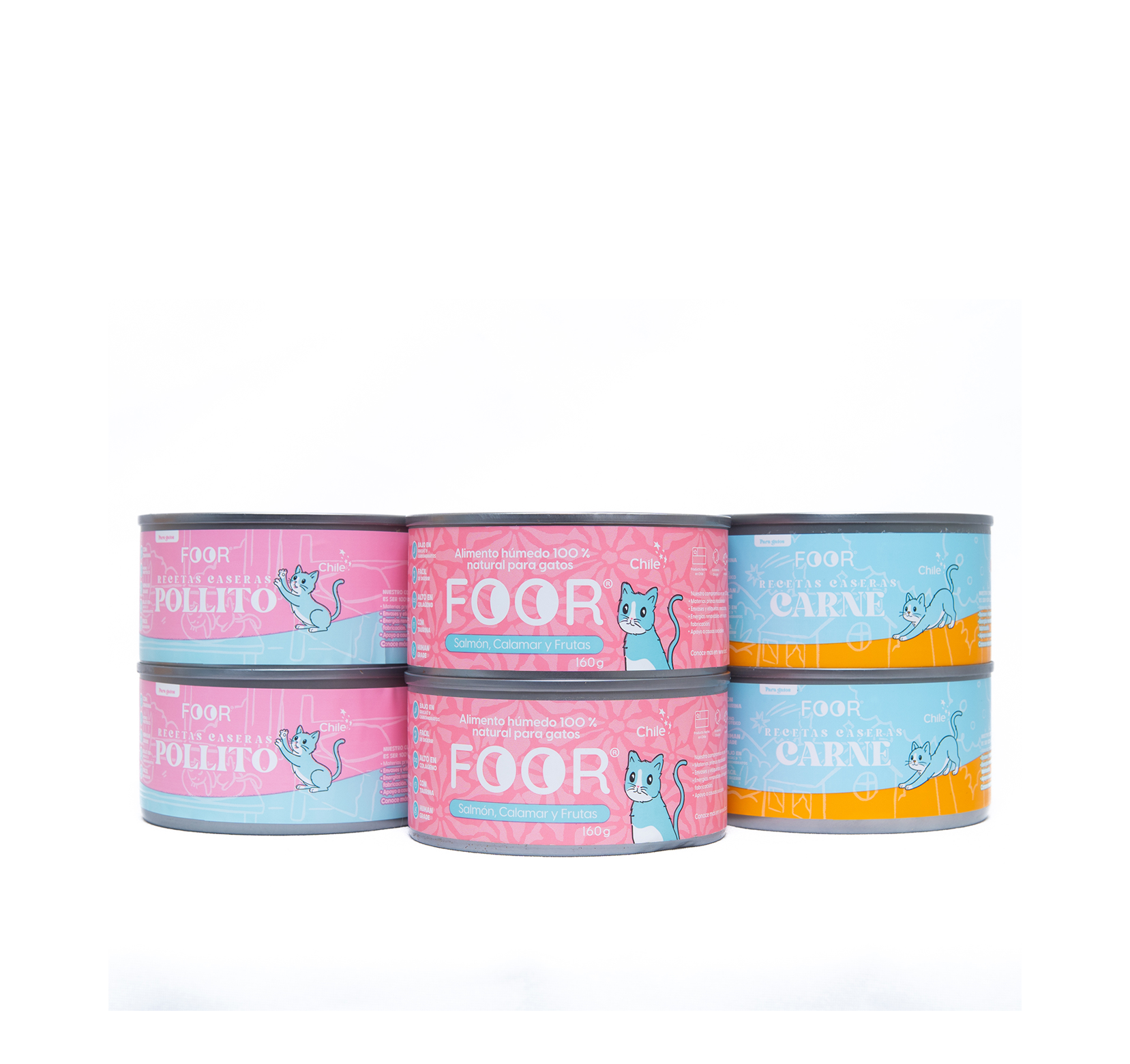 Pack mix 6 unidades para gatos