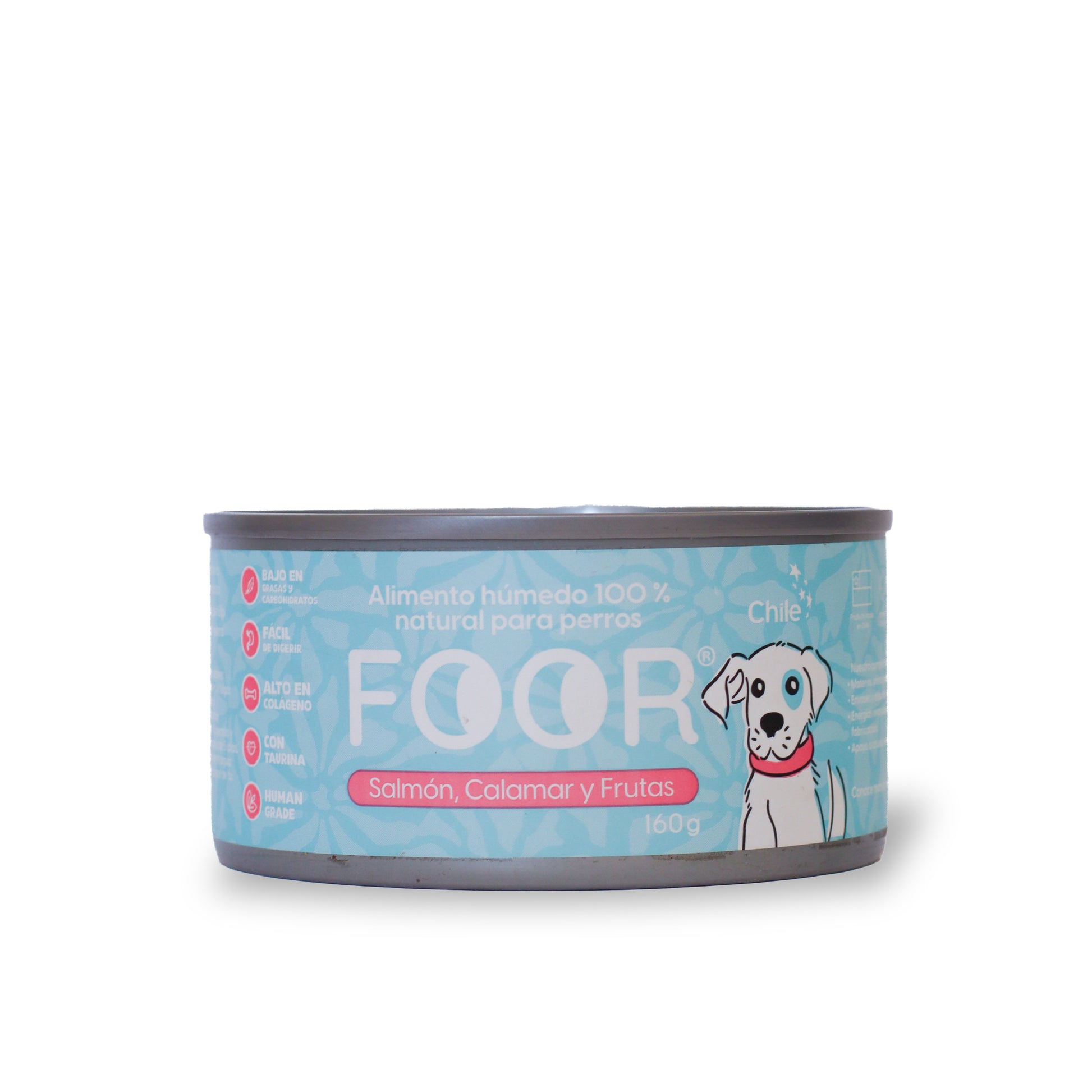 Original salmón, calamar y frutas para perros