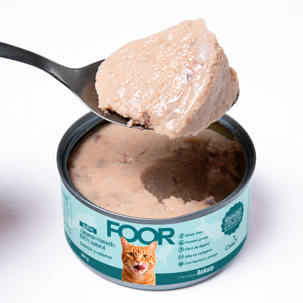 - Pack Mix 6 - Alimento Húmedo Salmón y Calamar para Gatos