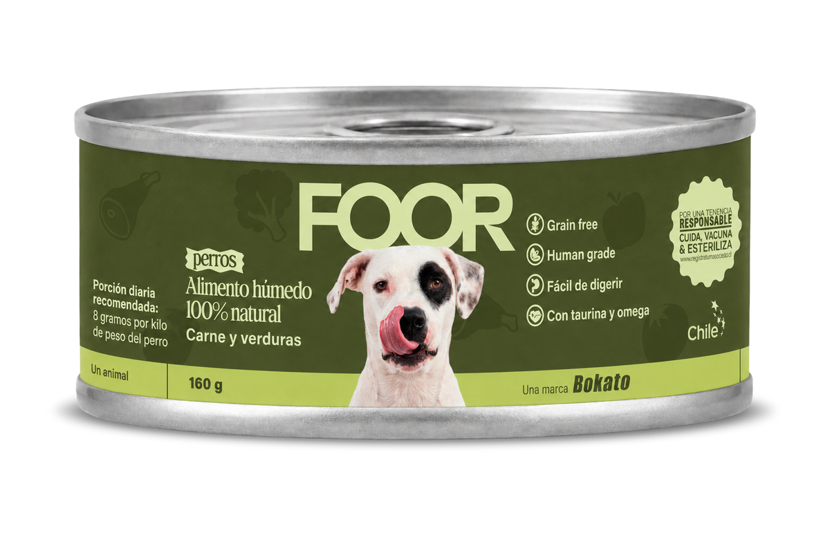 - Pack Mix 6 - Alimento Húmedo de Carne con Verduras para Perros