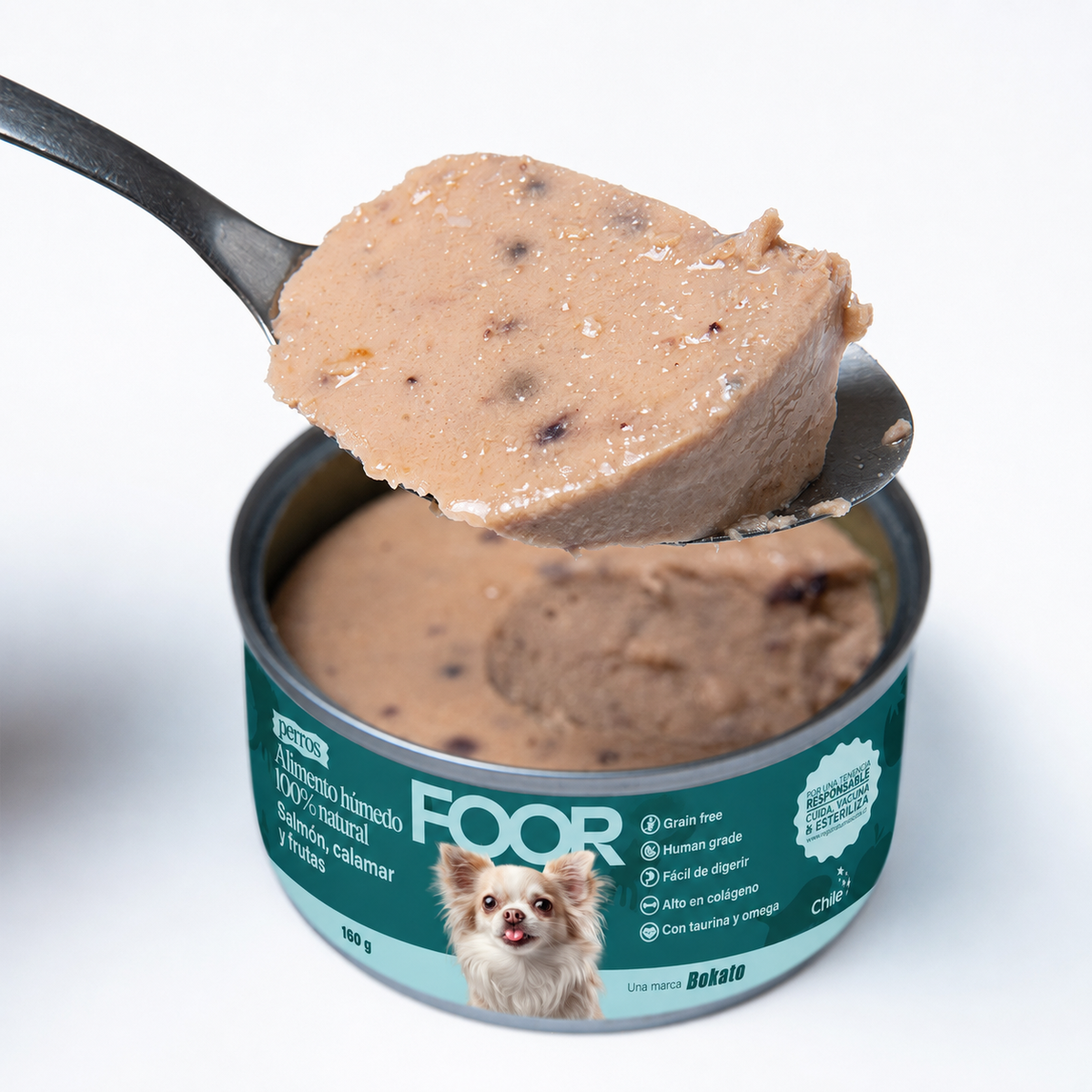 - Pack Mix 6 - Alimento Húmedo Salmón y Calamar para Perros
