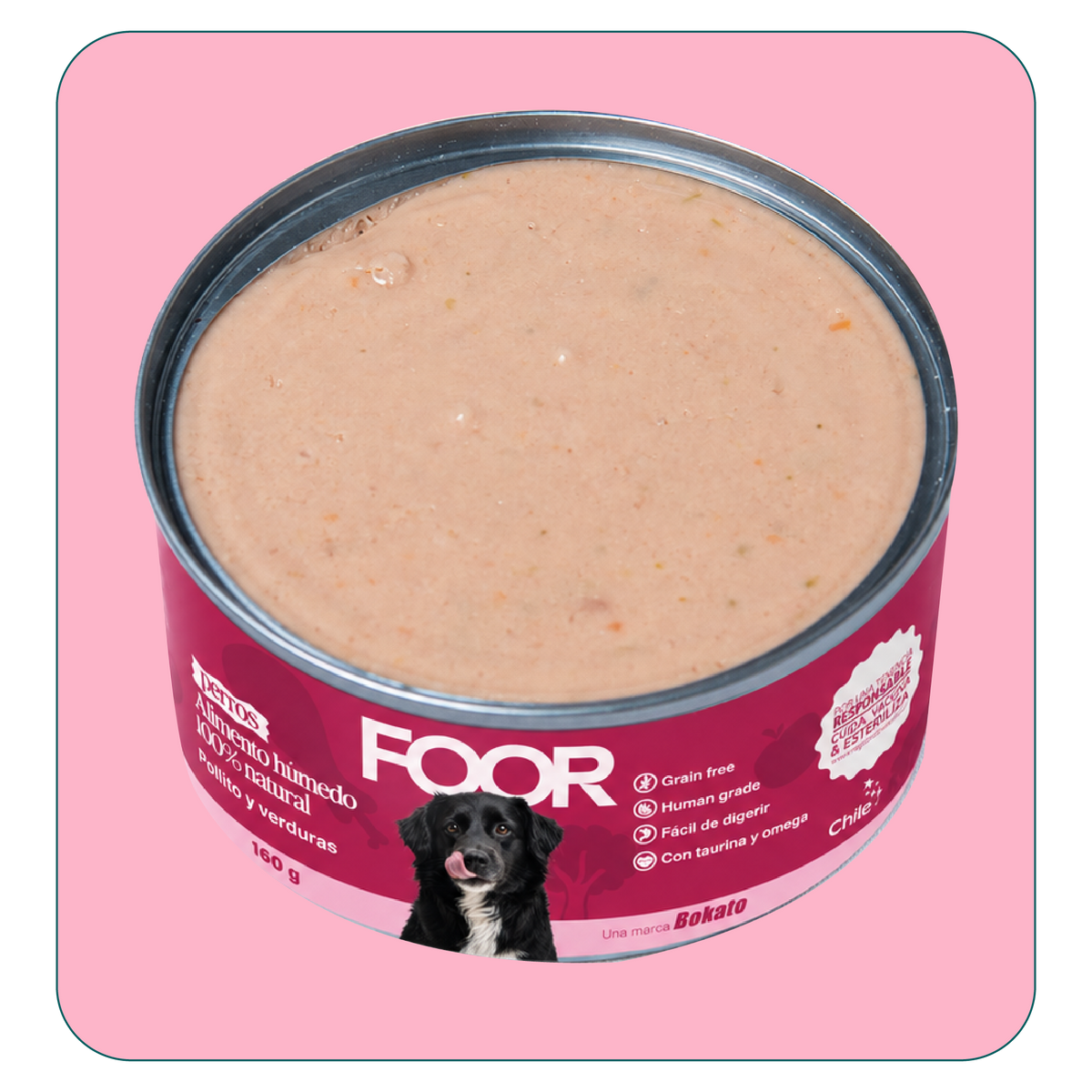 Alimento húmedo para perros