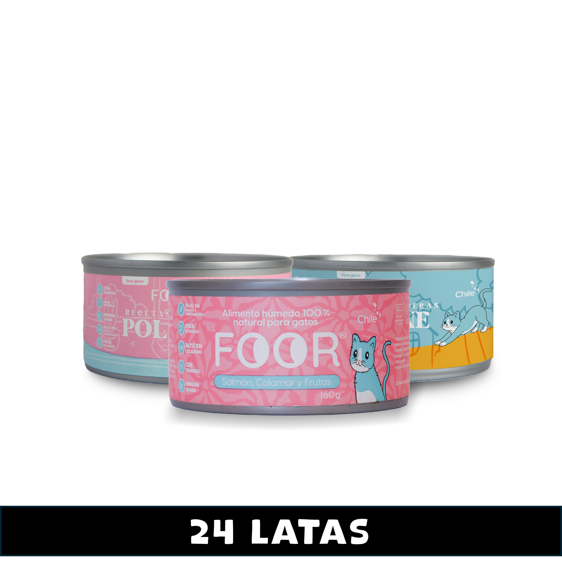 Pack mix x24 para gatos