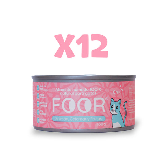 Foor original para gatos x12