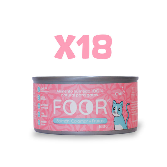 Foor original para gatos x18